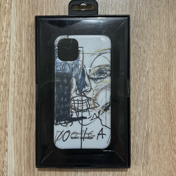 YSL x Basquiat iPhone 11 Pro Max case - Picture 1 of 2